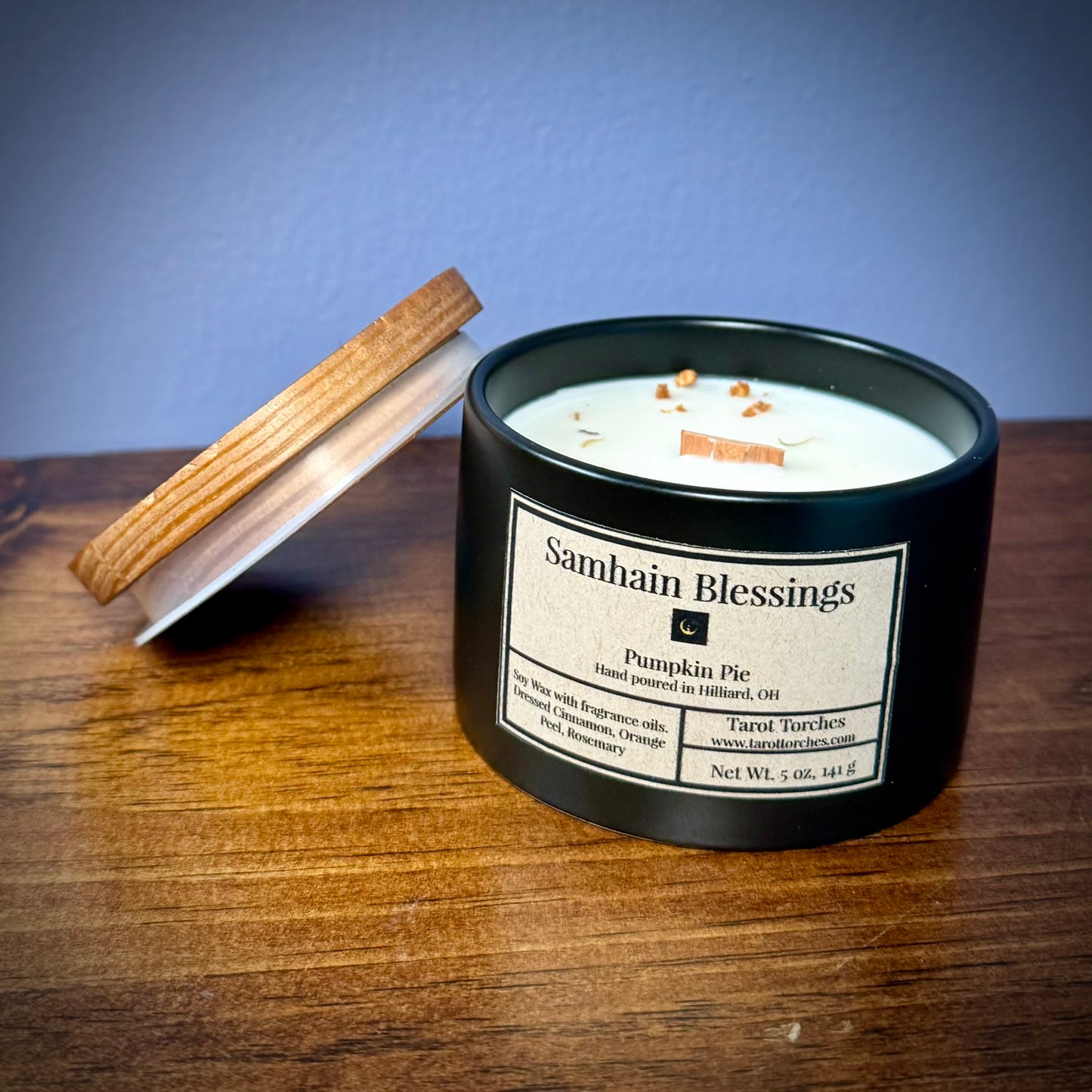 Samhain Ceramic Candles
