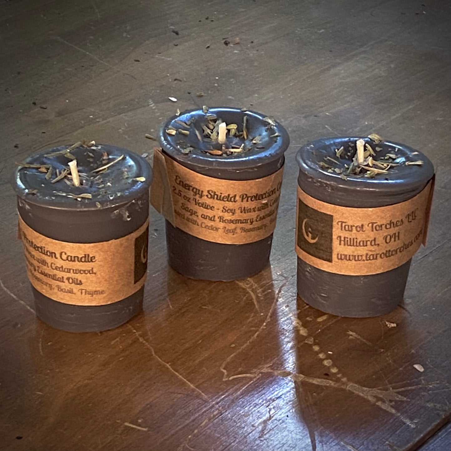 Energy Shield Protection Votive Candle