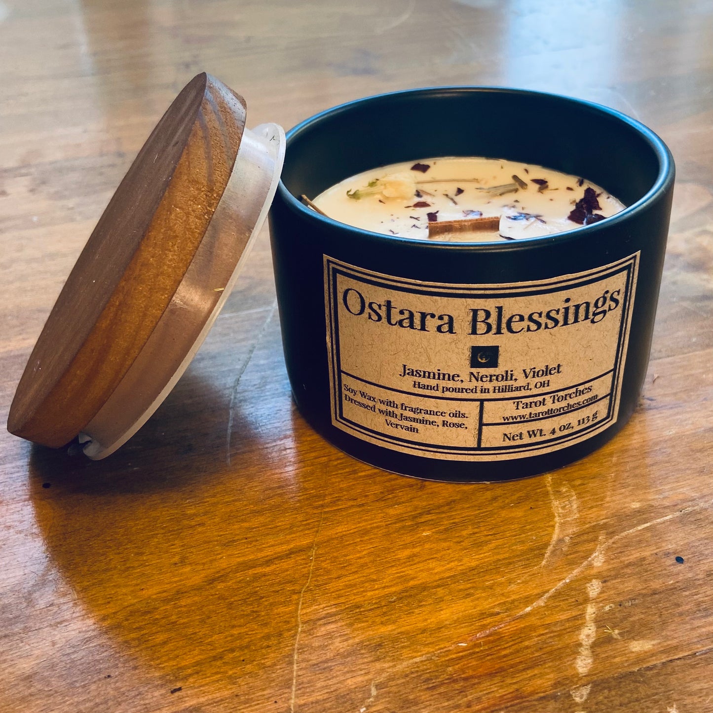 Ostara Ceramic Candles