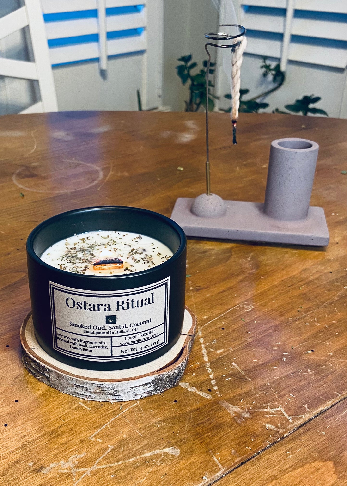 Ostara Ceramic Candles