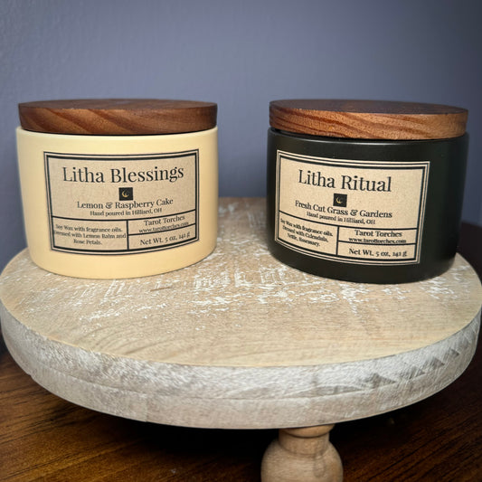 Litha Ceramic Candles