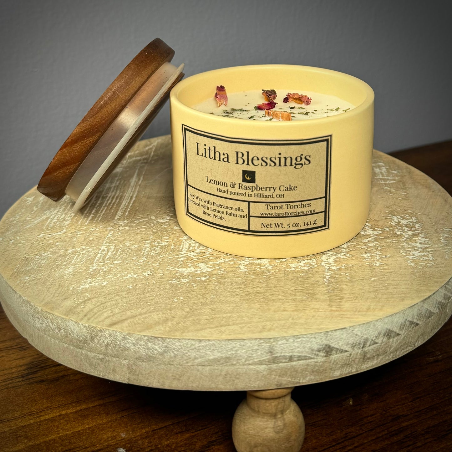 Litha Ceramic Candles