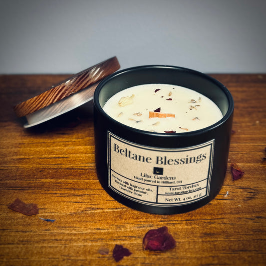 Beltane Ceramic Candles