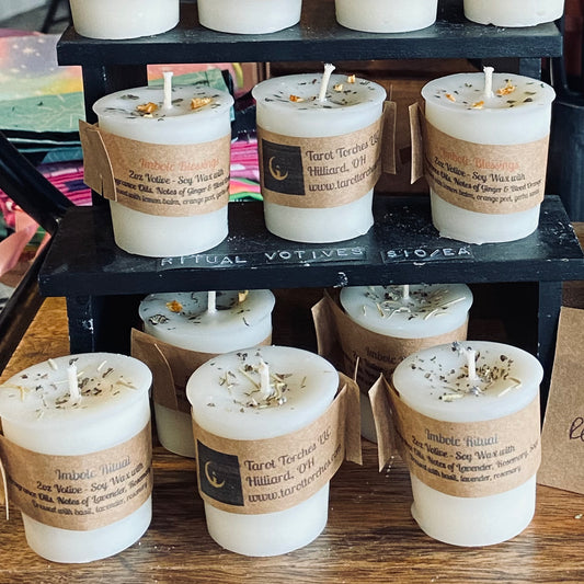 Imbolc Votive Candles