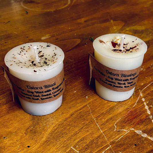Ostara Votive Candles